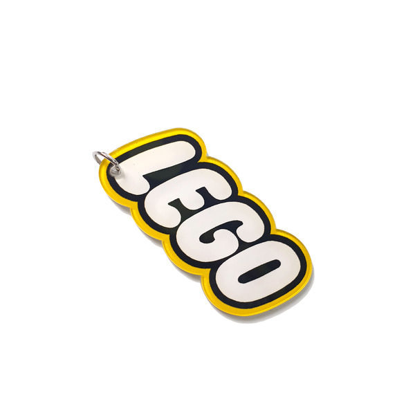 LEGO 레고 블럭 타이포 펜던트 35x33cm